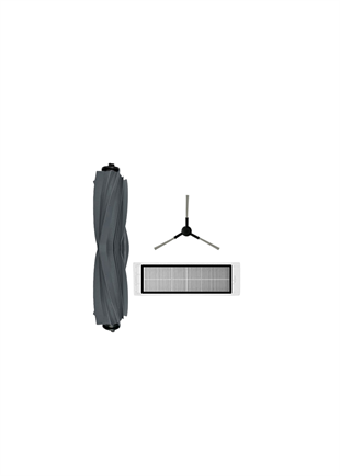 Dreame L10S Pro Gen 2 Robot Süpürge Uyumlu 5'li Yedek Parça Seti