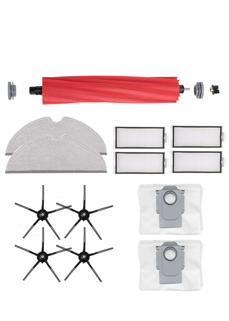 Roborock Q7+ Uyumlu 12'li Yedek Parça Seti