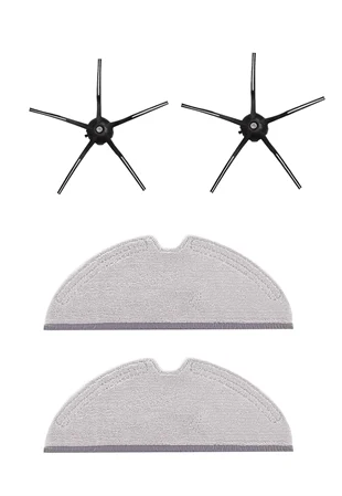 Roborock Q7+ Uyumlu 4'li Yedek Parça Seti