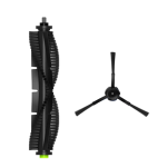 360 Vacuum Mop Cleaner S10 Robot Süpürge 2'li Yedek Parça Seti görsel 1