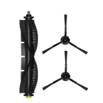 360 Vacuum Mop Cleaner S10 Robot Süpürge 2'li Yedek Parça Seti görsel 1
