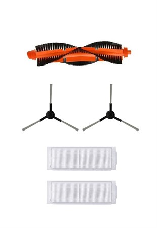 Xiaomi Mop P (STYTJ02YM) Robot Süpürge Uyumlu 4'li Yedek Parça Seti