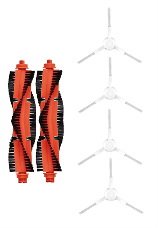 Xiaomi Mop Pro (STYTJ02YM) Robot Süpürge Uyumlu 6'li Yedek Parça Seti