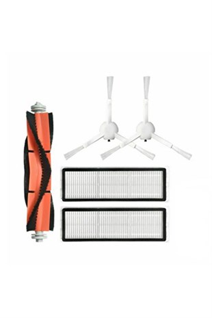 Xiaomi Vacuum Mop 1C (STYTJ01ZHM) Robot Süpürge Uyumlu 4'li Yedek Parça Seti