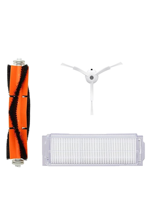 Xiaomi Vacuum Uyumlu 3'li Yedek Parça Seti