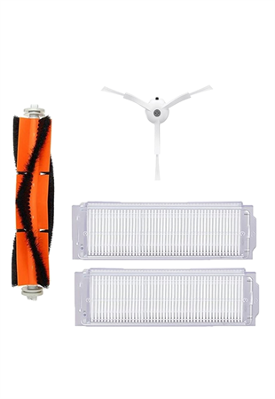 Xiaomi Vacuum Uyumlu 3'li Yedek Parça Seti