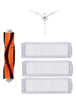 Xiaomi Vacuum Uyumlu 3'li Yedek Parça Seti